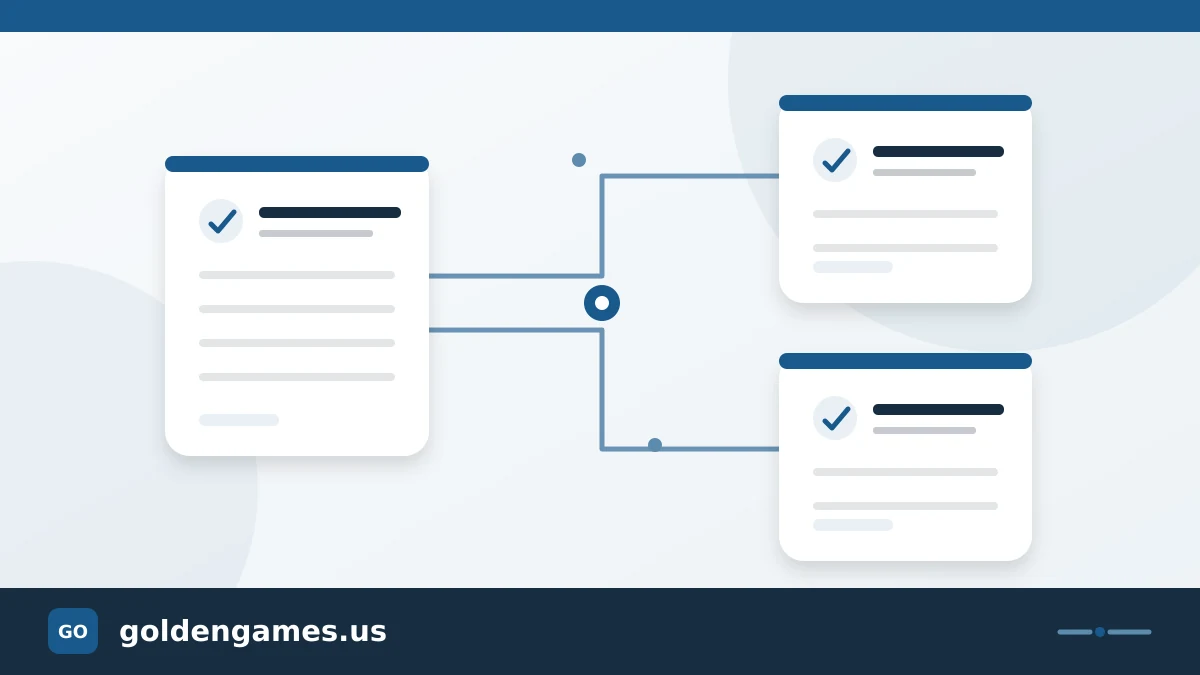 Connected category cards in an information directory