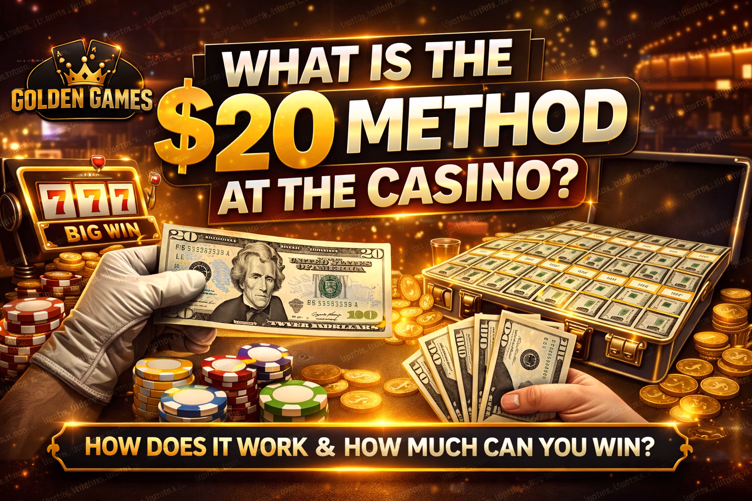 What is the $20 Method at the Casino? Full Guide 2026