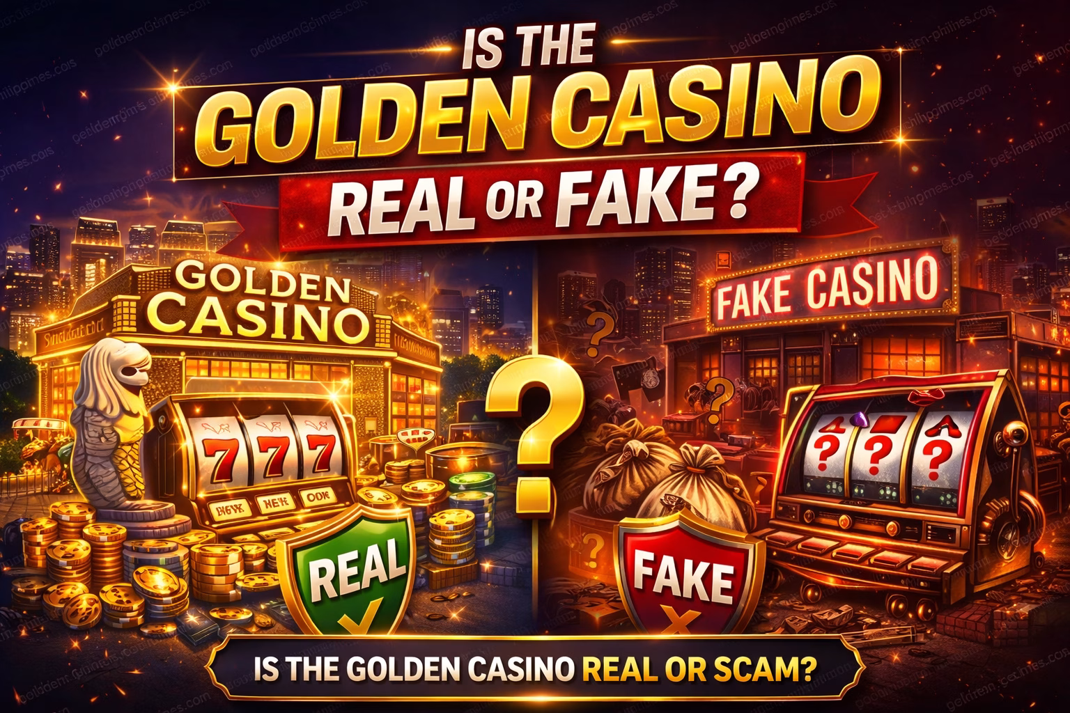 Is Golden Casino Real or Fake? 🎰 Golden Games Casino Review 2026